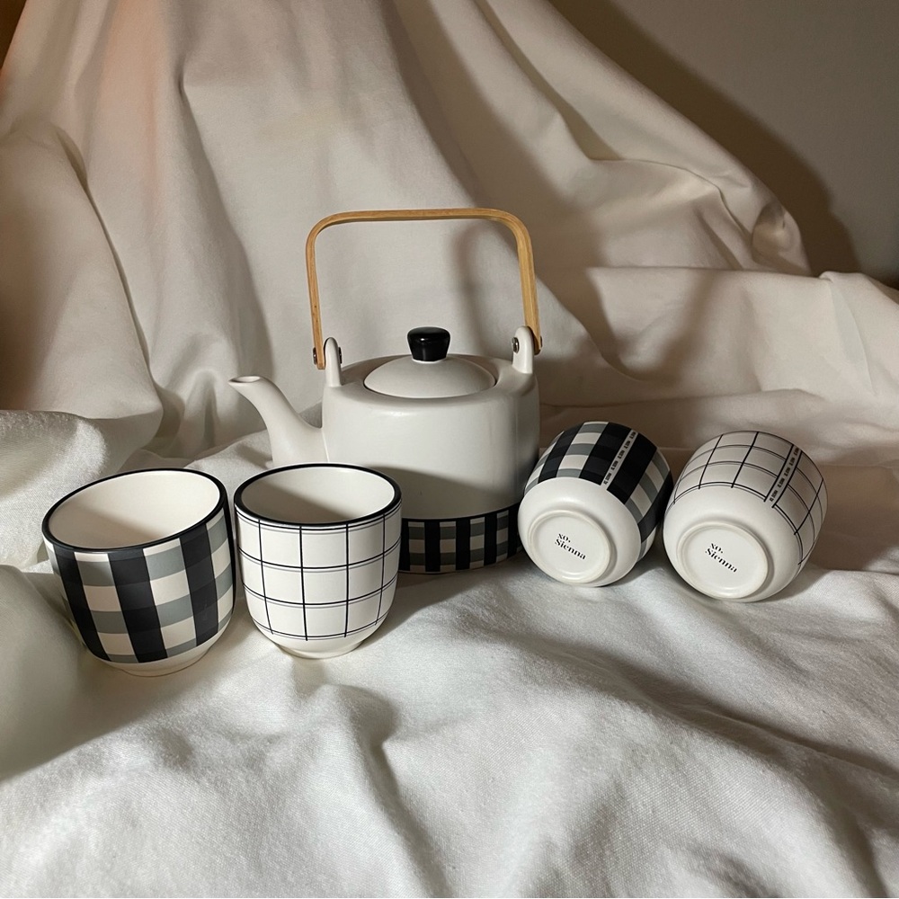 XO, Sienna Ceramic Tea Pot Infuser Set